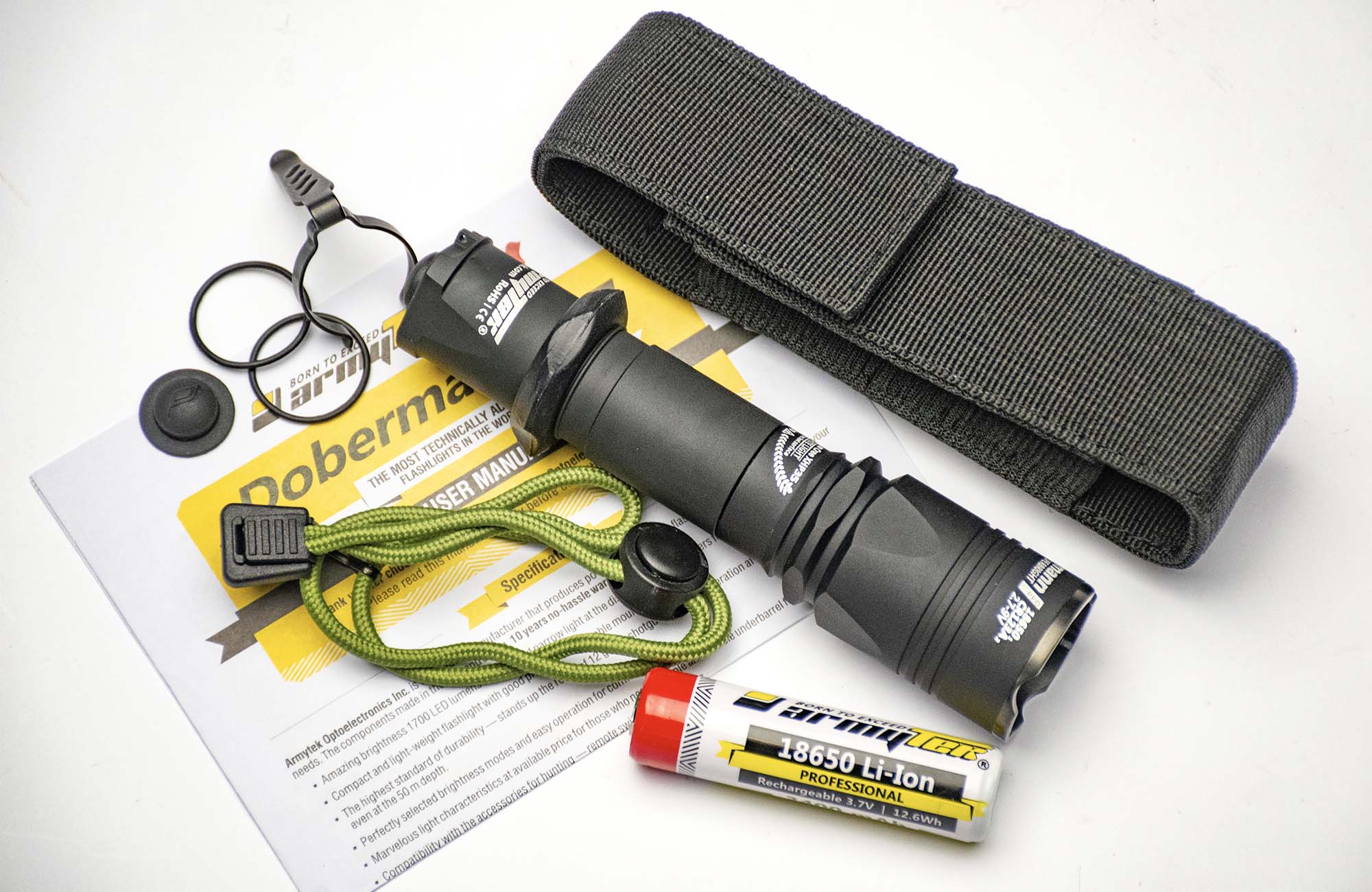 Armytek Dobermann Pro XHP35 HI flashlight