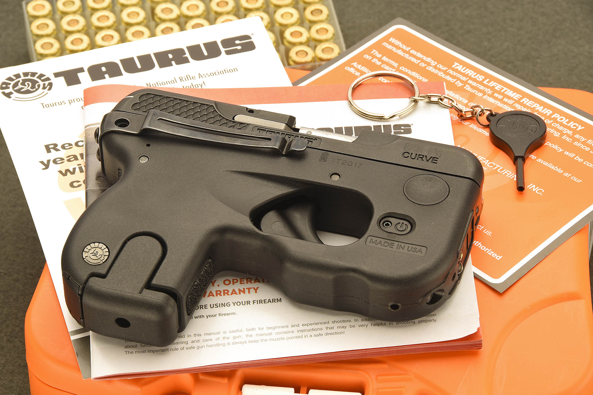 Taurus 180 Curve pocket pistol | GUNSweek.com