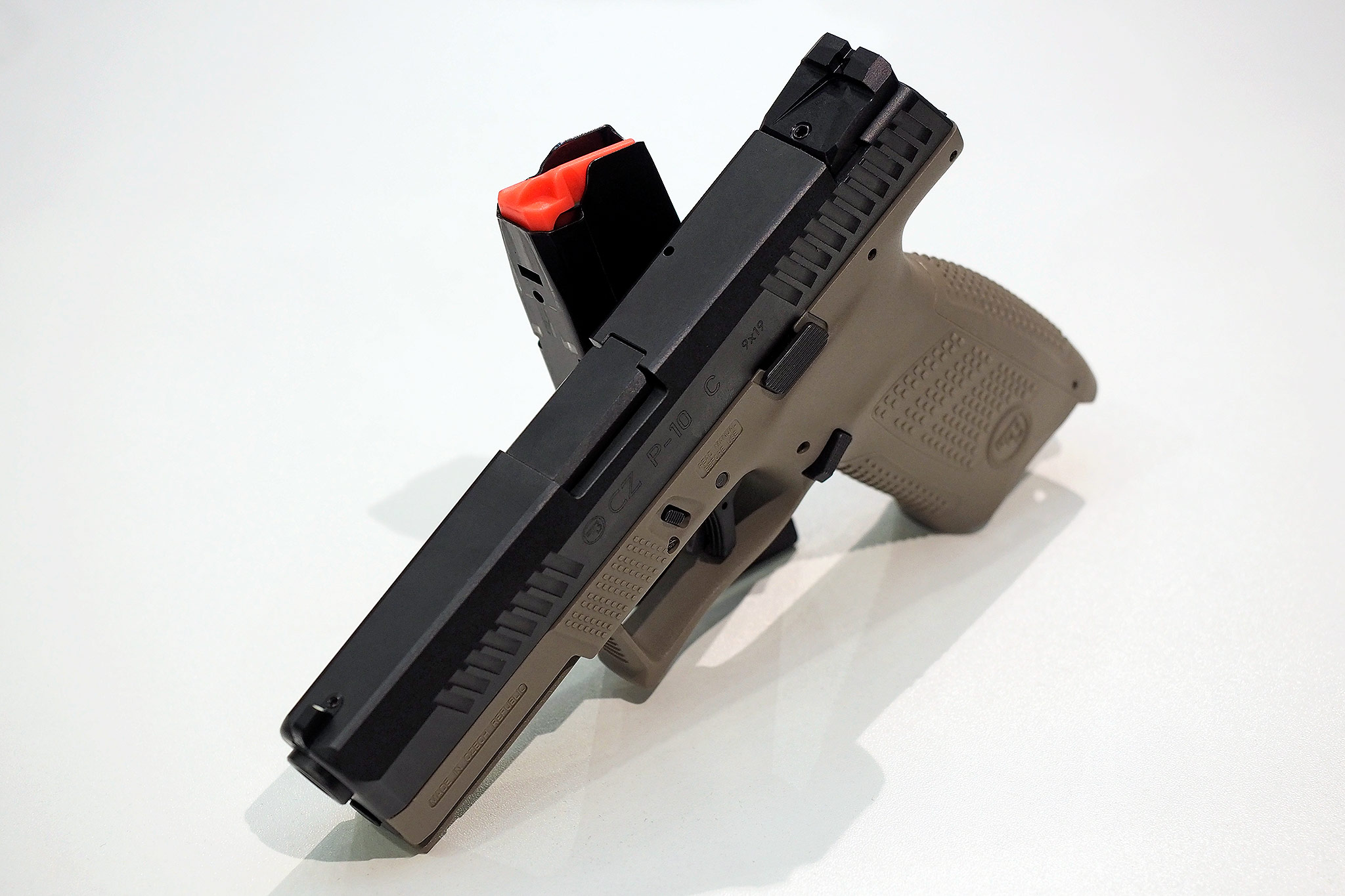 CZ P-10 C semi-automatic pistol: Czech polymer goodness! 