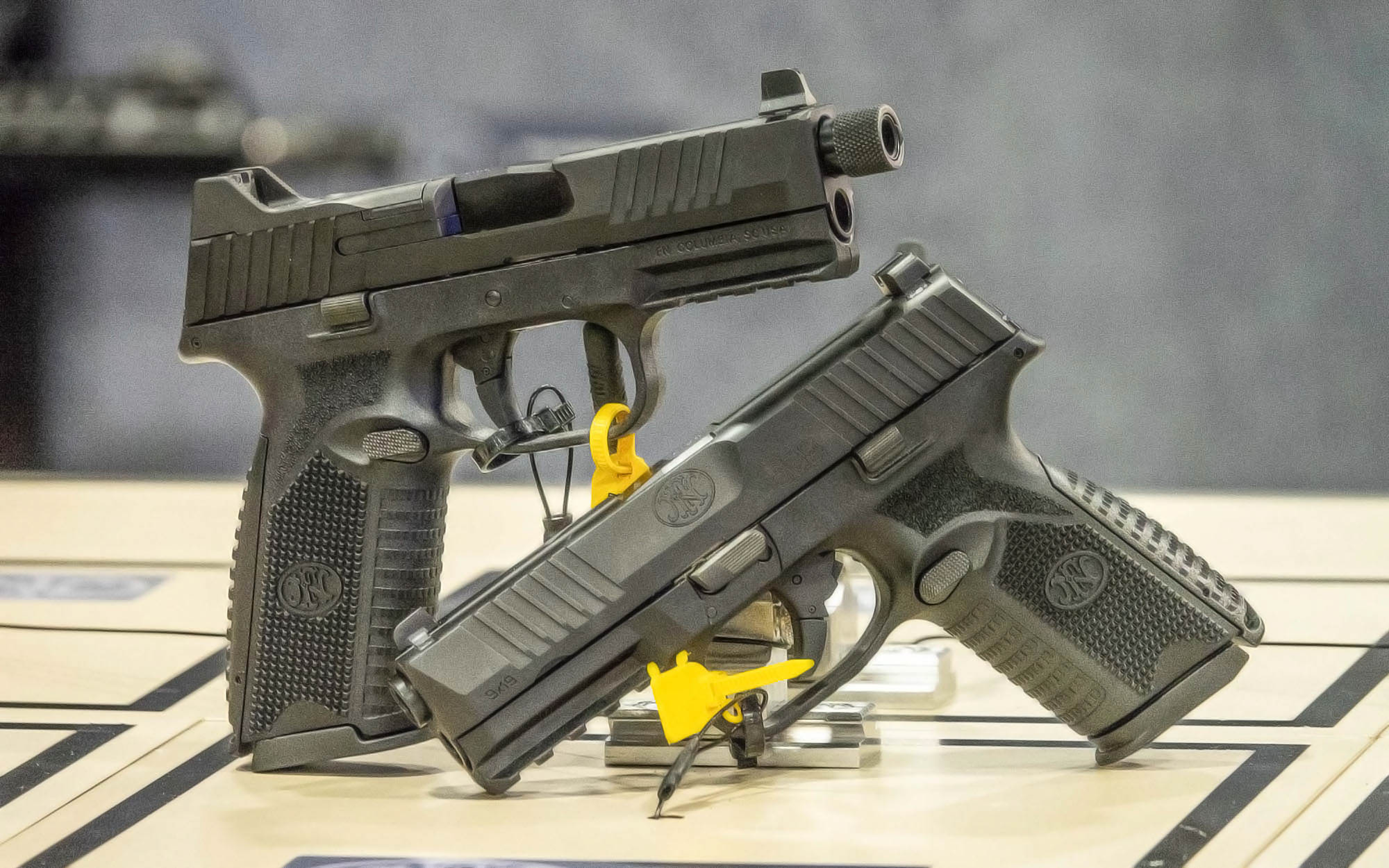 FN America FN 509 Tactical Black and FN 509 Midsize pistols.