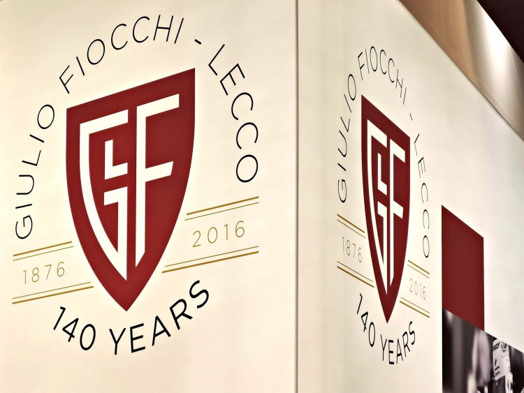 The new Fiocchi 140 years logo presented at Fiera Vicenza HIT Show 2016