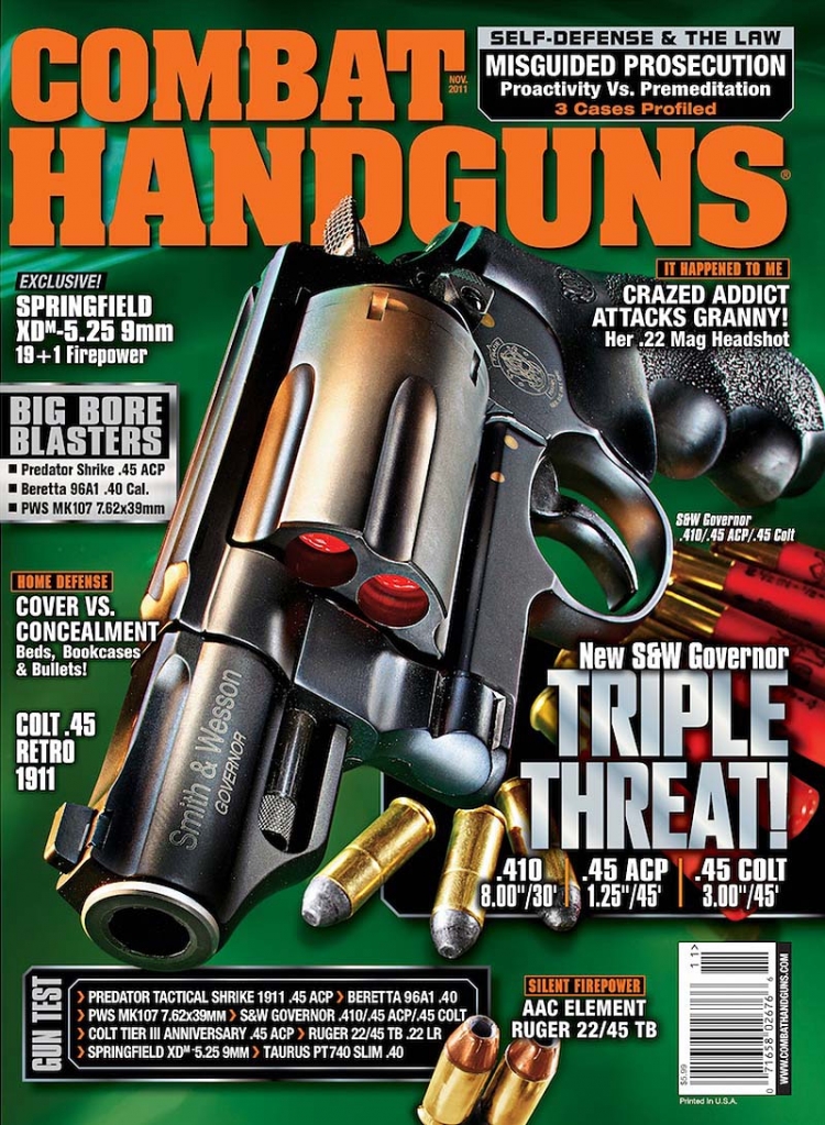Combat Handguns, one popular magazine from Harris Publications