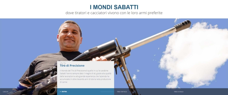 Nuovo sito web Sabatti