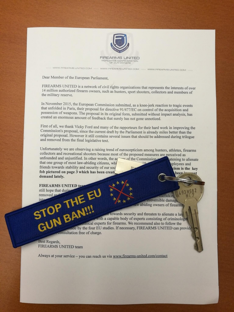 EU Gun Ban: trialogue starts ...and this is how it was met by Polish ENF MEP Michał Marusik: which of the two shows more democratic spirit?