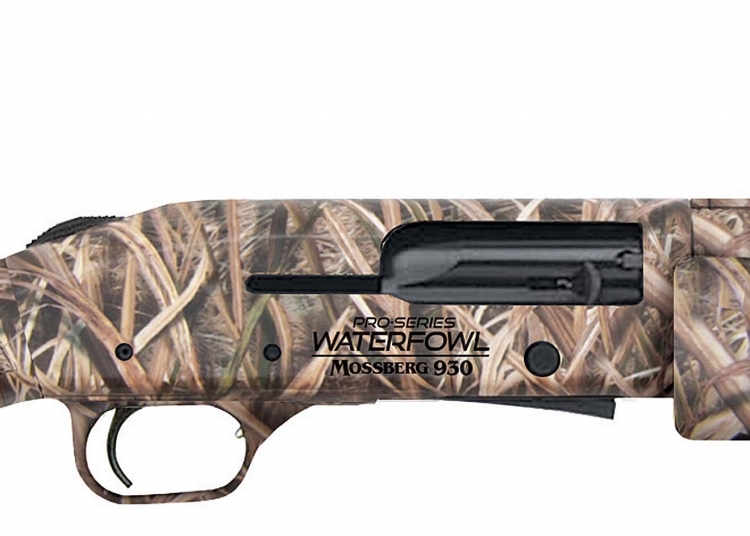 Both 930 and 935 Magnum Pro Series Waterfowl models feature an engraved receiver; Mossy Oak Shadowgrass Blades camo; fiber optic front sight; three choke tube set; and Stock Drop System that provides drop-at-comb adjustment shims for a customizable fit