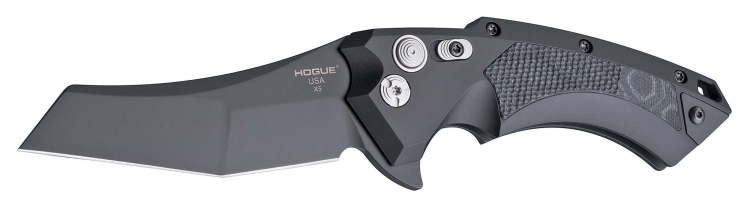 Hogue X5 folding knives With the X5, Hogue’s engineers redefined the possibilities of button lock flipper knives