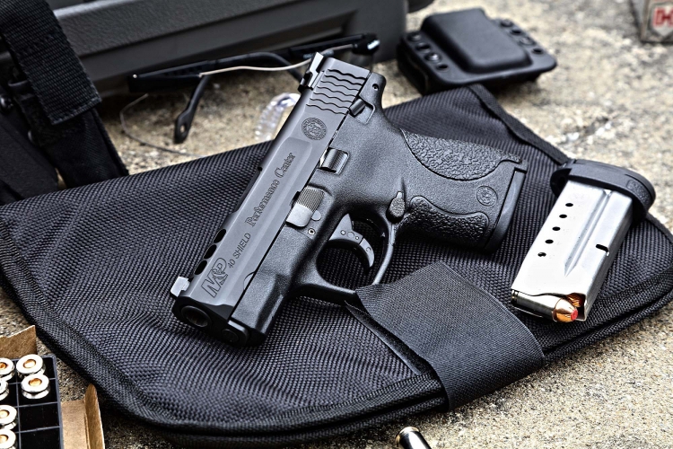 M&P SHIELD ported models are now available with Tritium night sights