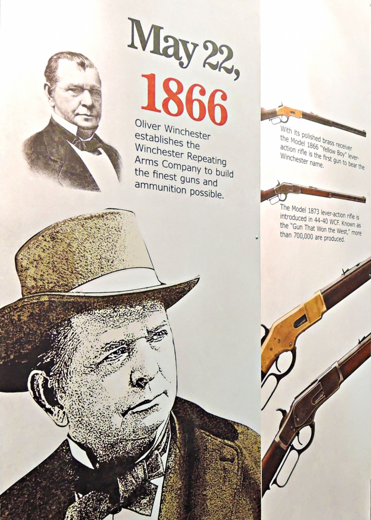 May 22 1866 marks the birth of the Winchester Repeating Arms Company