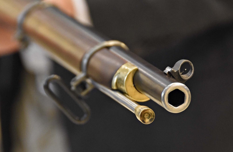 The very 'proprietary' hexagonal bore of the Withworth muzzle loading rifle in .451 caliber