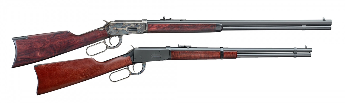 Le moderne repliche Uberti del Winchester modello 894, nelle versioni Rifle e Carbine.