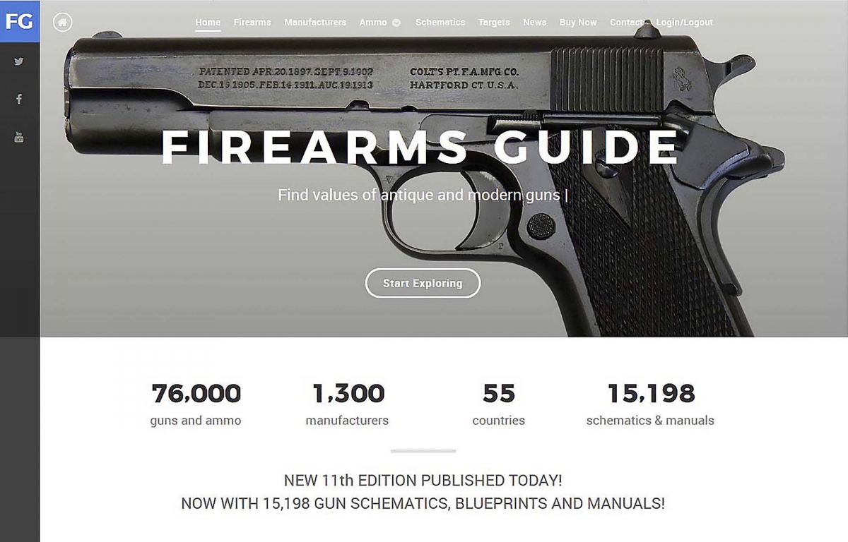 Firearms Guide, l&#039;11ma edizione è su USB!