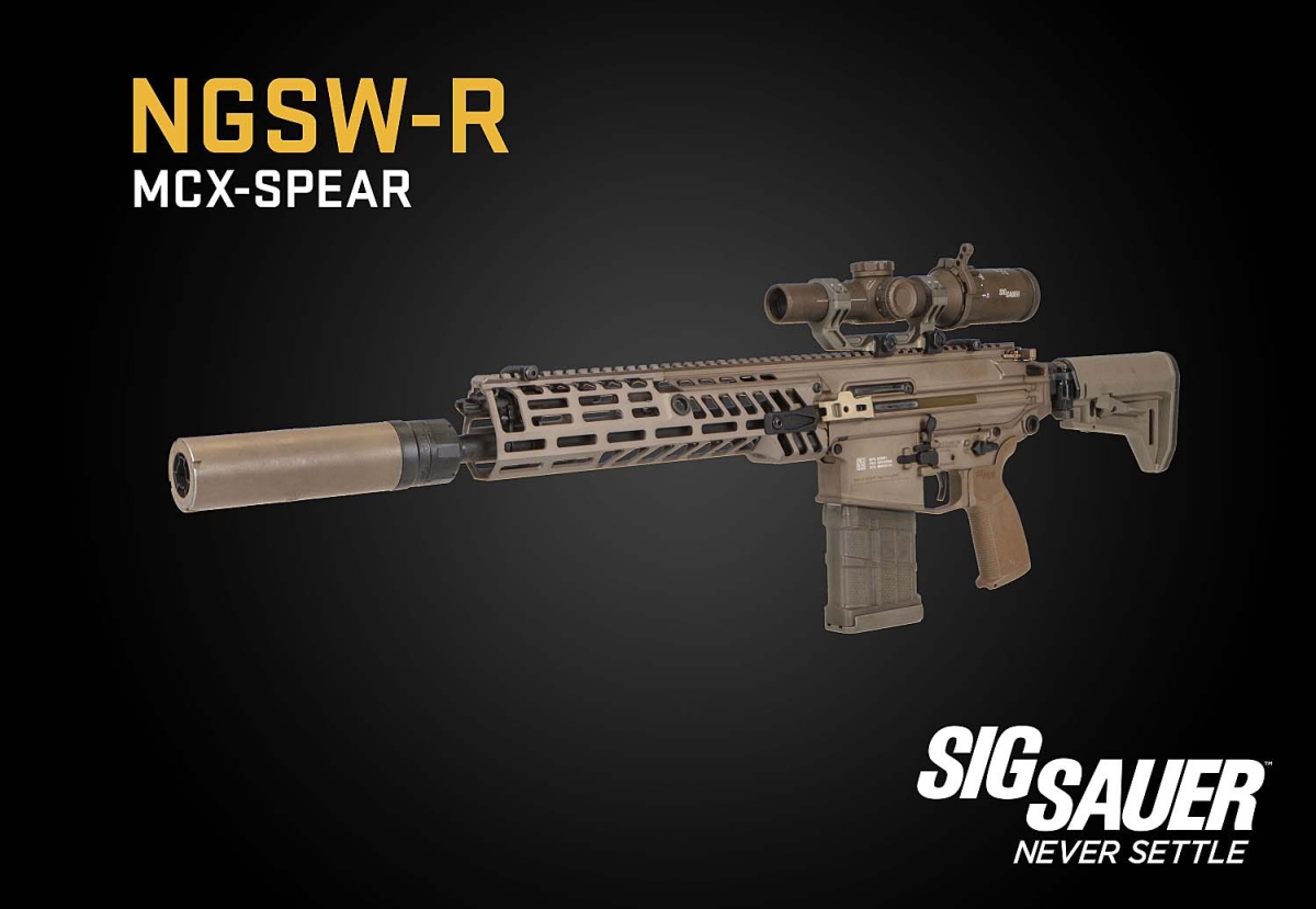 Il fucile NGSW-R, basato sullo MCX di SIG Sauer: la sua denominazione ufficiale, per ora, sarà XM5