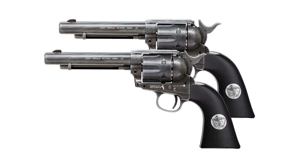 Umarex revolver Colt SAA Double Aces Duel Set at the SHOT Show 2023