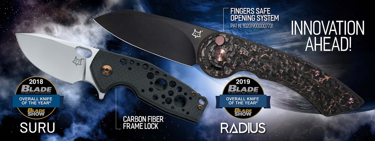 FOX Knives Radius e Core, due nuovi coltelli da Maniago