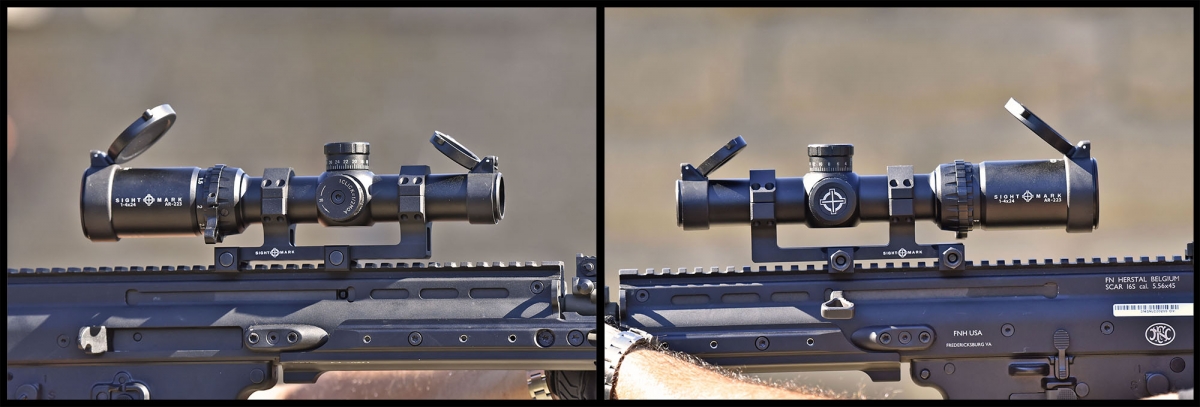 Sightmark Core TX 1-4x24 e Rapid AR 1-4x20: ottiche simili, ma non troppo