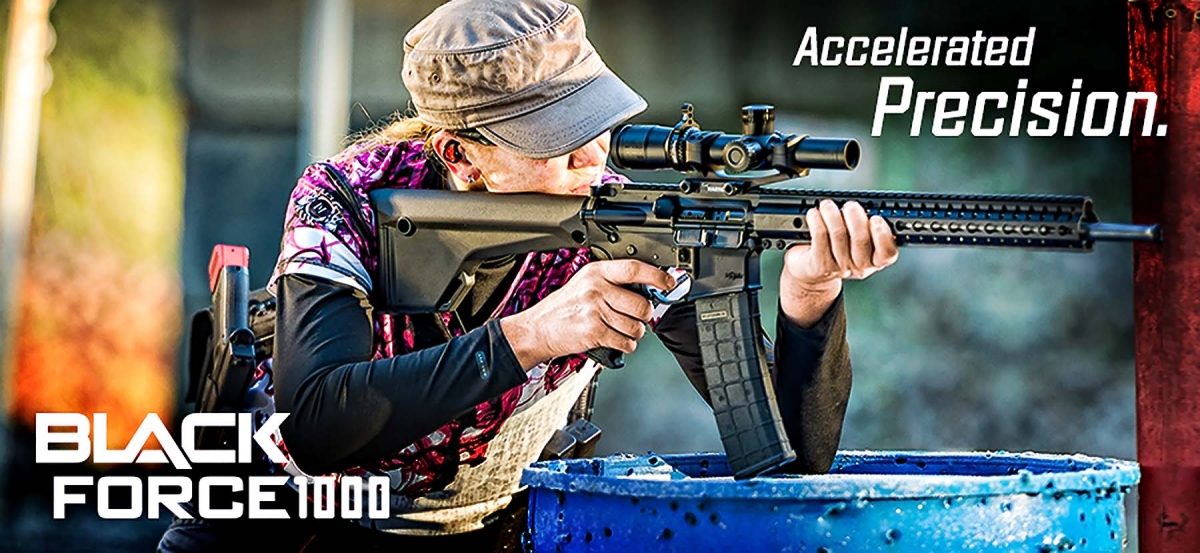 The Nikon BLACK FORCE1000 is thedicated to modern sporting rifles shooters