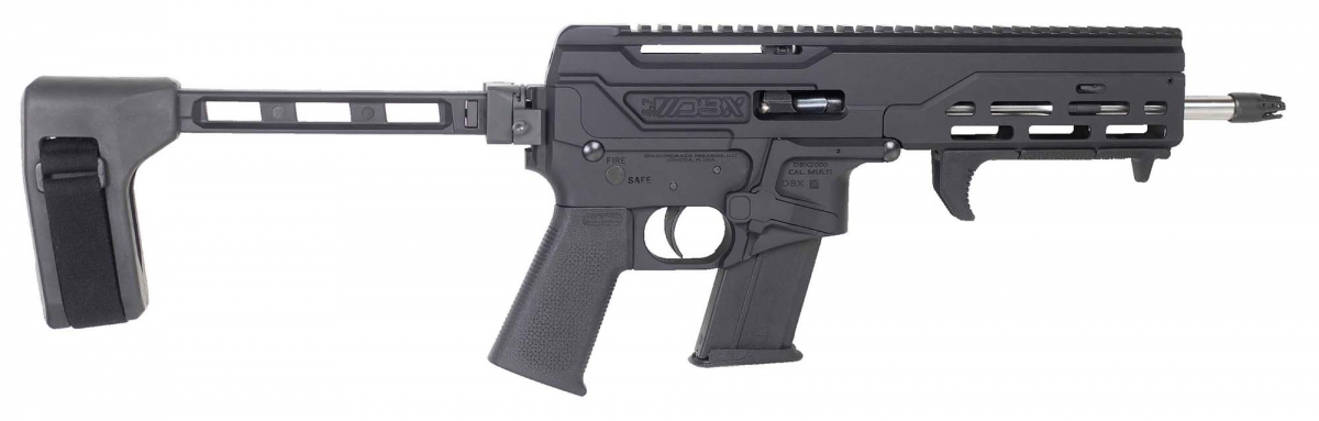 Diamondback Firearms DBX, la nuova pistola calibro 5.7x28mm