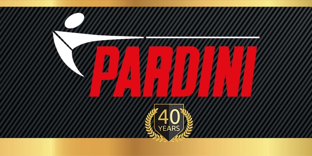 Pardini 40 years anniversary logo