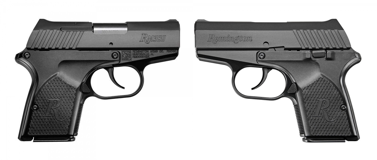 Side views of the pocket pistol