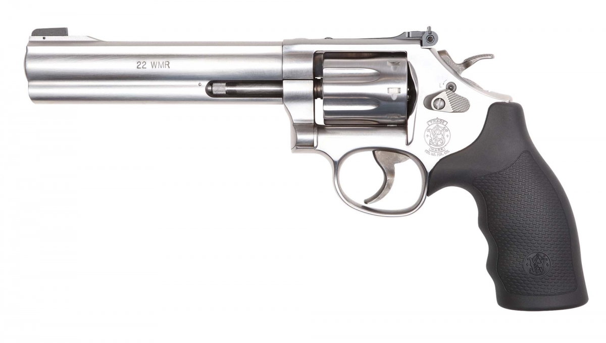 Smith & Wesson Model 648 .22 WMR revolver, left side