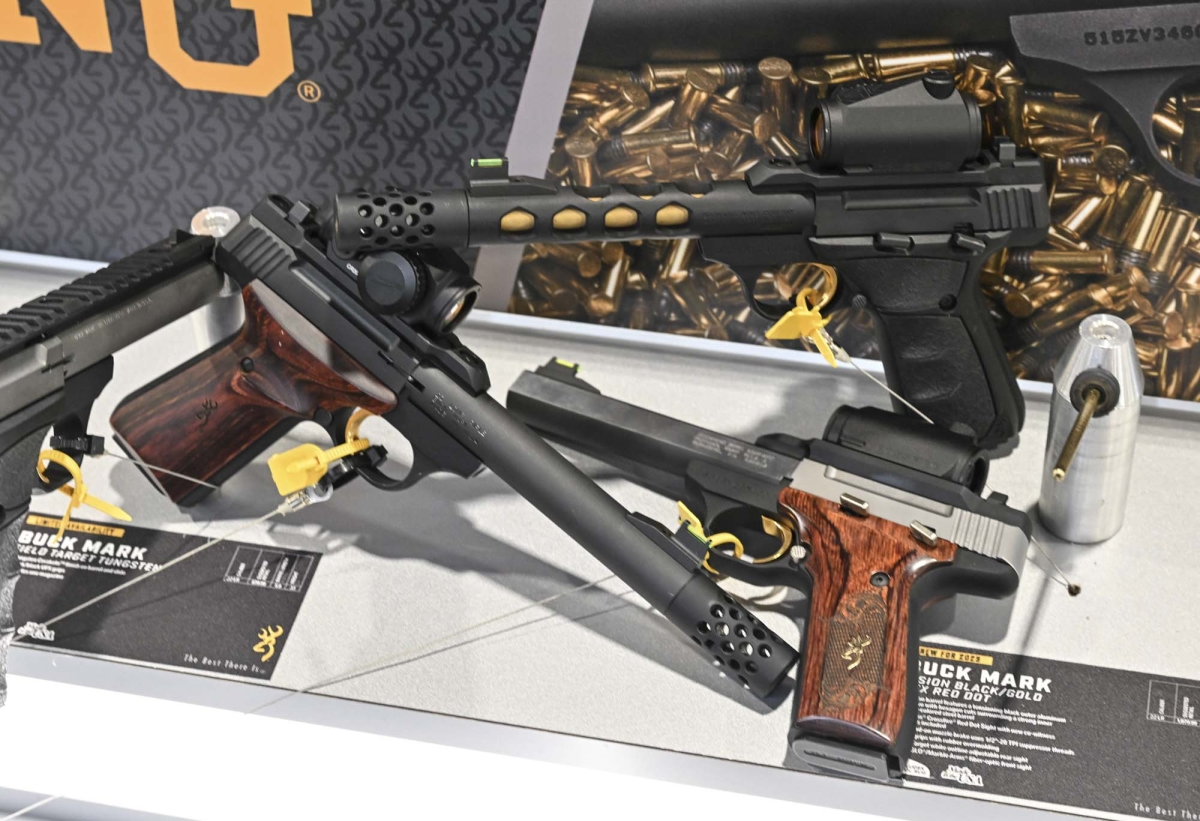 Browning Buck Mark new models at the SHOT Show 2023