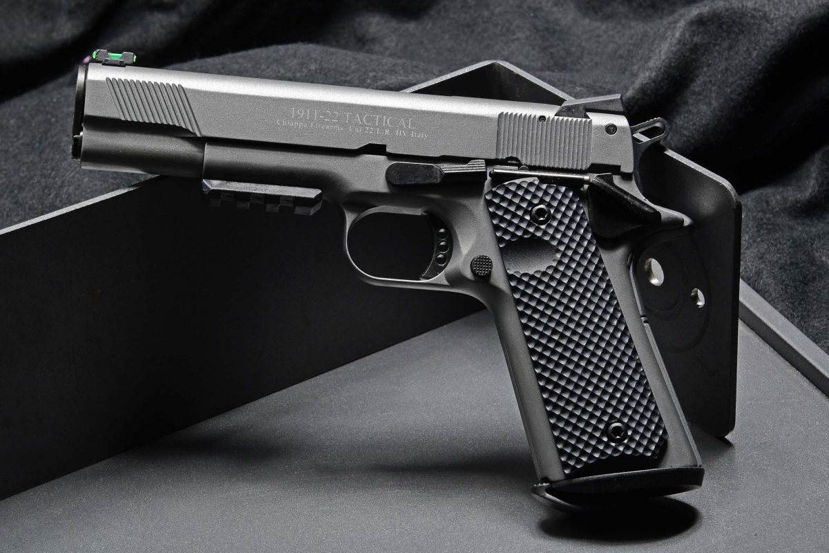 Chiappa Firearms 1911-22 Tactical Grey at the SHOT Show 2023