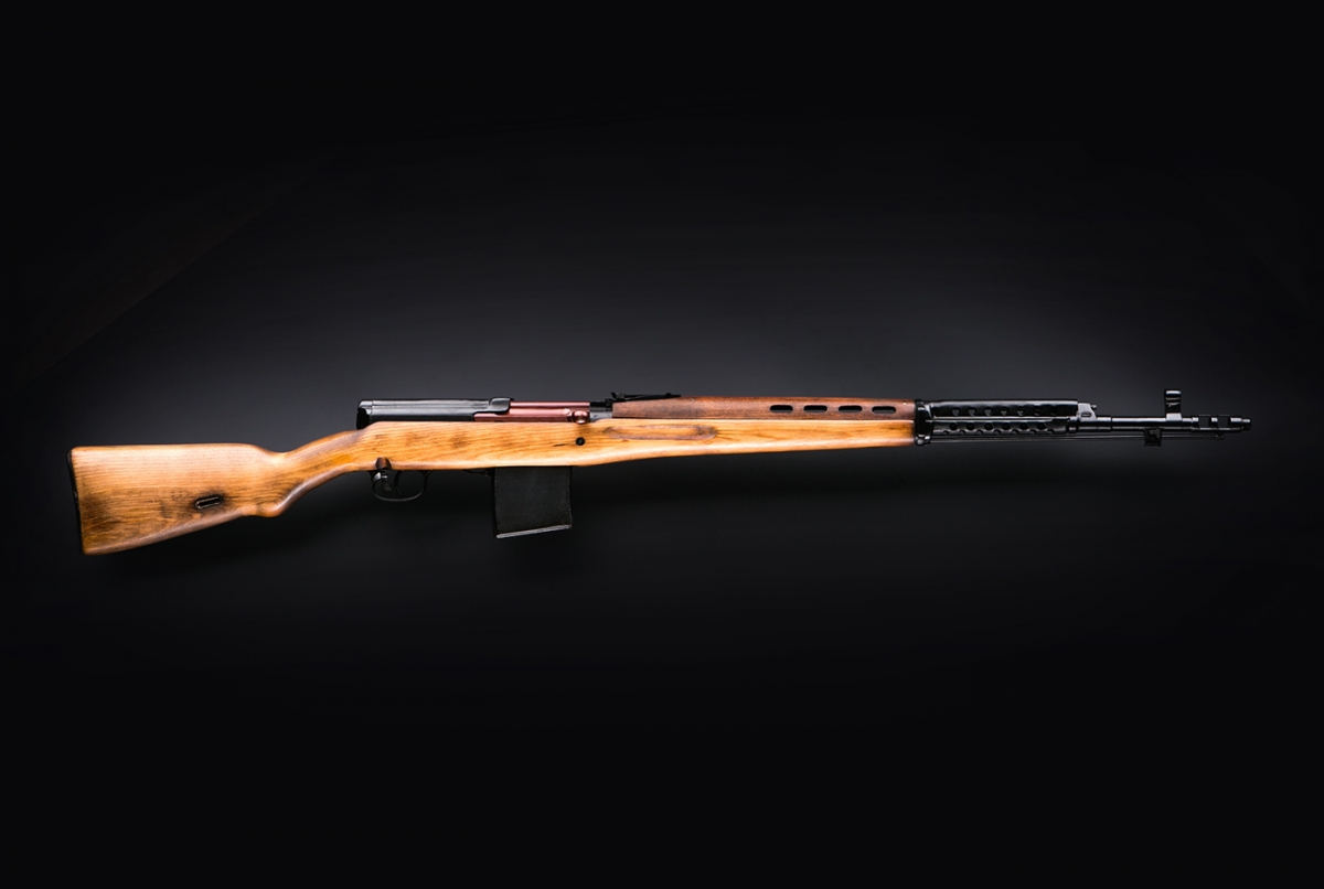 The Molot Arms company offers the KO-SVT semi-automatic rifle for the discerning shooter, hunter, and gun collector