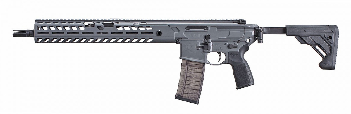 Left view of the new SIG MCX VIRTUS Patrol