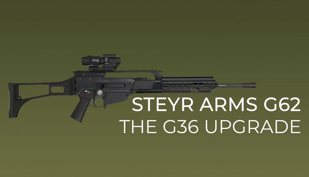 Fucile d&#039;assalto Steyr Arms G62: il G36 finalmente &quot;sistemato&quot;?
