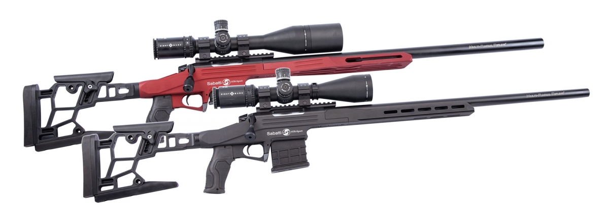 Sabatti STR Sport and STR Sport F-Class bolt-action rifles