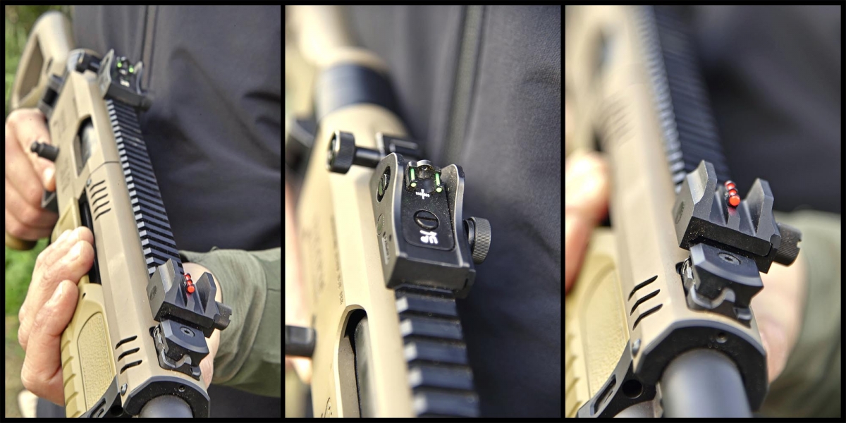 When not included in a specific gun configuration, the LPA high visibility sights come with an optional kit which comes with a full lenght Picatinny rail, much needed to mount various kind of optical sight systems