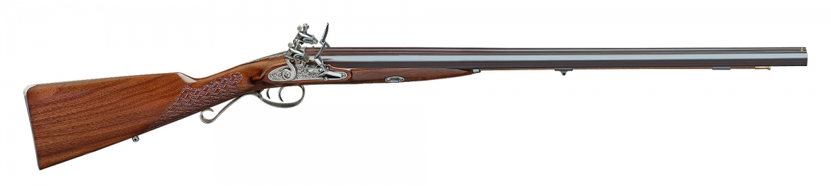 Pedersoli double barrel 20 gauge flintlock shotgun