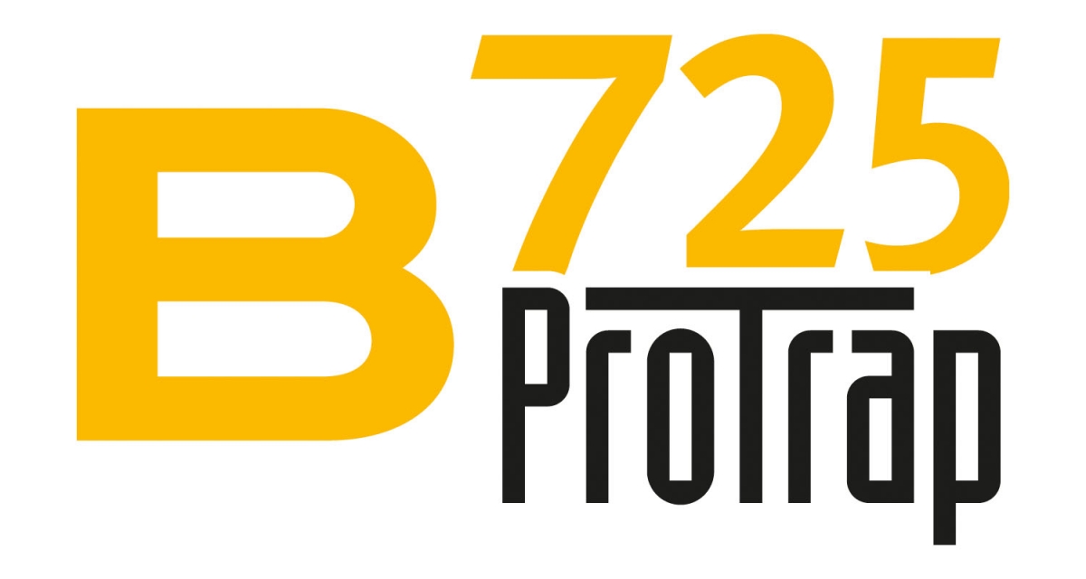 The B725 Pro Trap logo