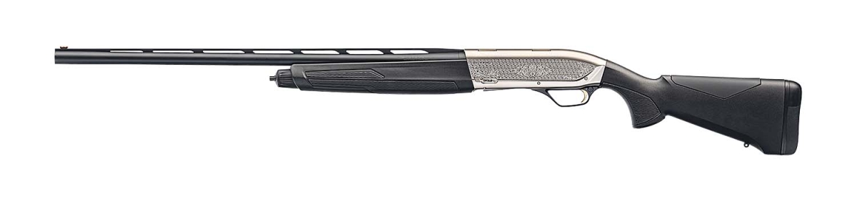 Browning Maxus 2 Ultimate Composite 12-gauge semi-automatic hunting shotgun – left side