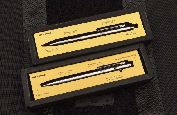 Nitecore NTP30 and NTP40 Tactical Pens
