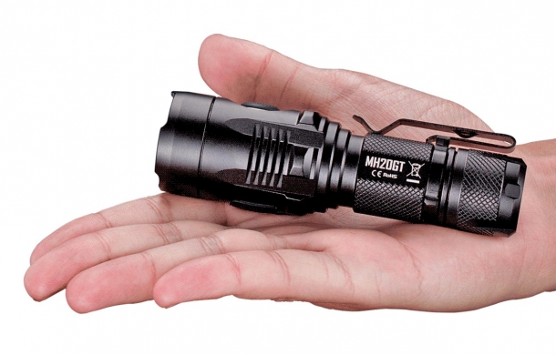 The Nitecore MH20GT flashlight