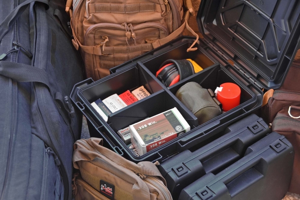 The Plano Tactical Ammo Crate offers a staggering capacity and its storage space can be separated into four dedicated compartments
