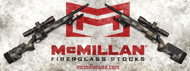 Calci McMillan Z1 e Z10 in fibra di vetro per azioni Remington 700