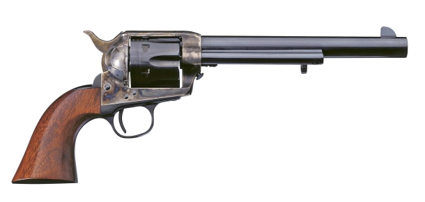Una moderna replica Uberti della Colt Single Action Army 1873, camerata in .45 Colt