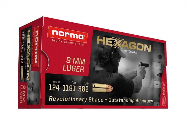 Norma HEXAGON high-performance competition ammunition