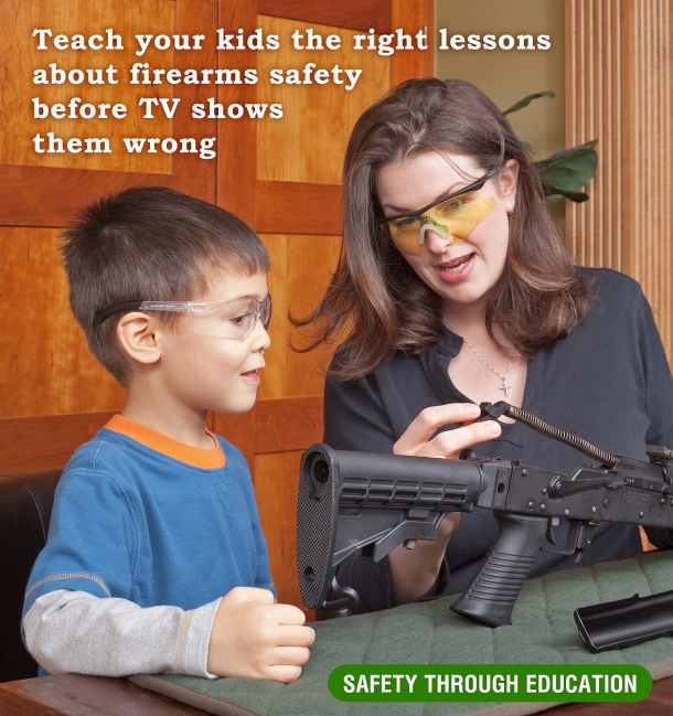 It is the job of every parent to guide their children about gun safety and gun knowledge
