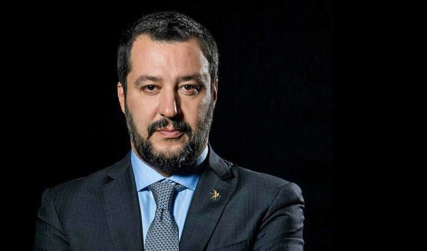 Il Ministro dell'Interno, Matteo Salvini