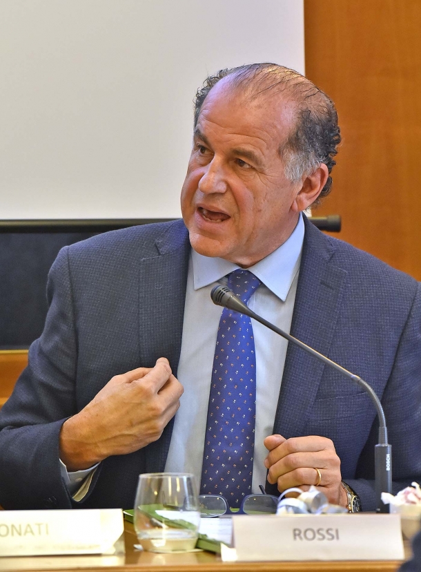 L'On. Luciano Rossi, Senatore di Alternativa Popolare