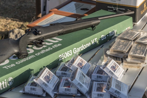 Trofeo Fiocchi-Sabatti 2020: un resoconto per immagini Fra i premi una carabina Sabatti Rover e munizioni Fiocchi Perfecta, ma anche vini delle cantine Vigne Sannite e salumi Beretta (azienda che partecipa anche con "tiratori")