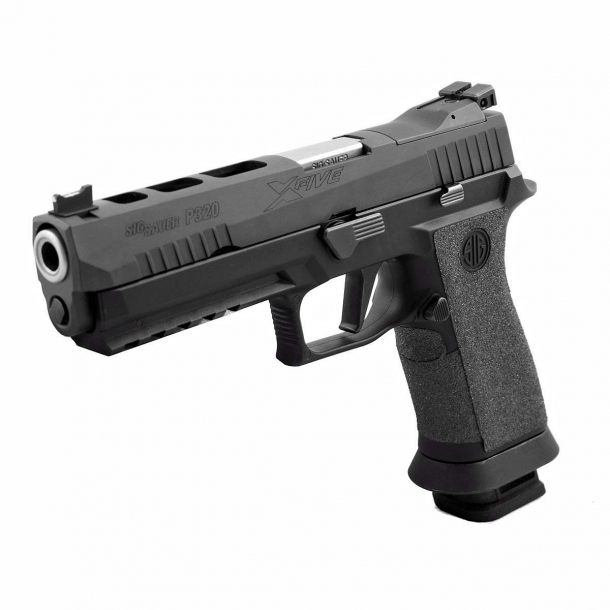 The P320 X-Five variants are also eligible for the Voluntary Upgrade Program