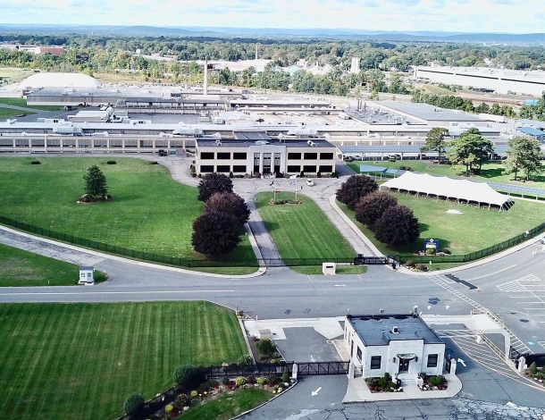 A view of Smith & Wesson's current headquarters in Springfield: the Company has been headquartered in Massachussets ever since it was established in 1852