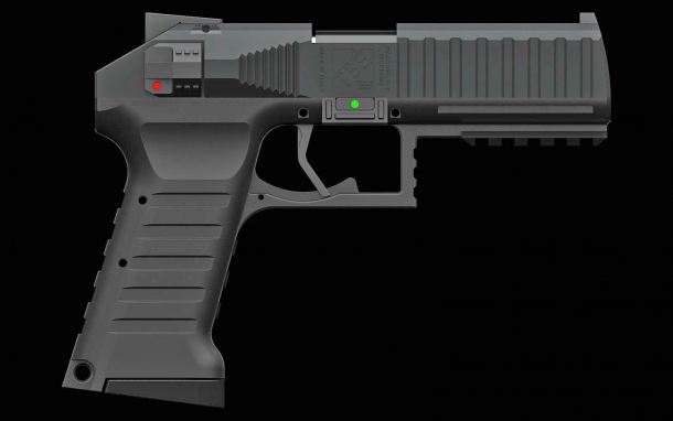 Well-calculated and engineered ergonomics and symmetries: could this be the future of hammer-fired pistols?