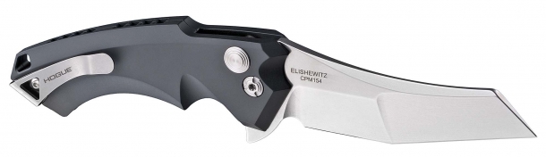 Hogue X5 folding knives This knife simply does not function like any other flipper on the market: it is a flipper that acts like an automated deployment blade