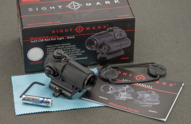 Sightmark Wolverine 1x23 CSR red dot sight