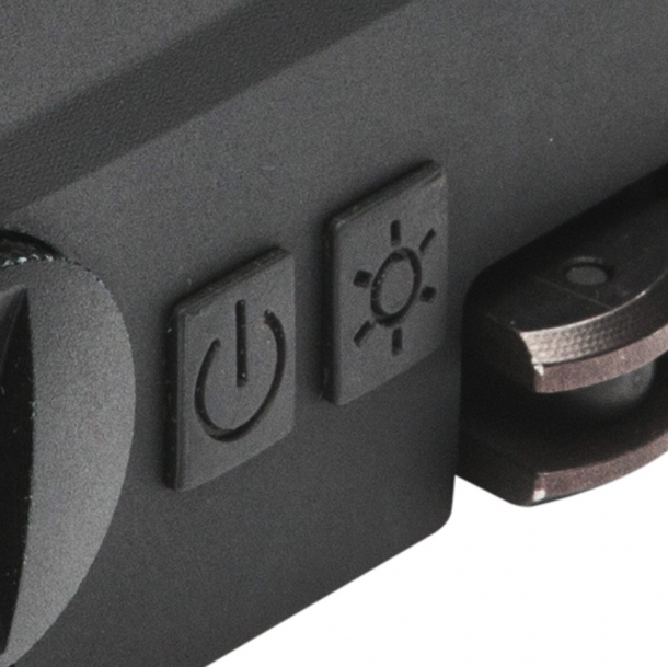 The R-Spec, A-Spec and M-Spec reflex sights also offer a wide adjustment level for reticle brightness